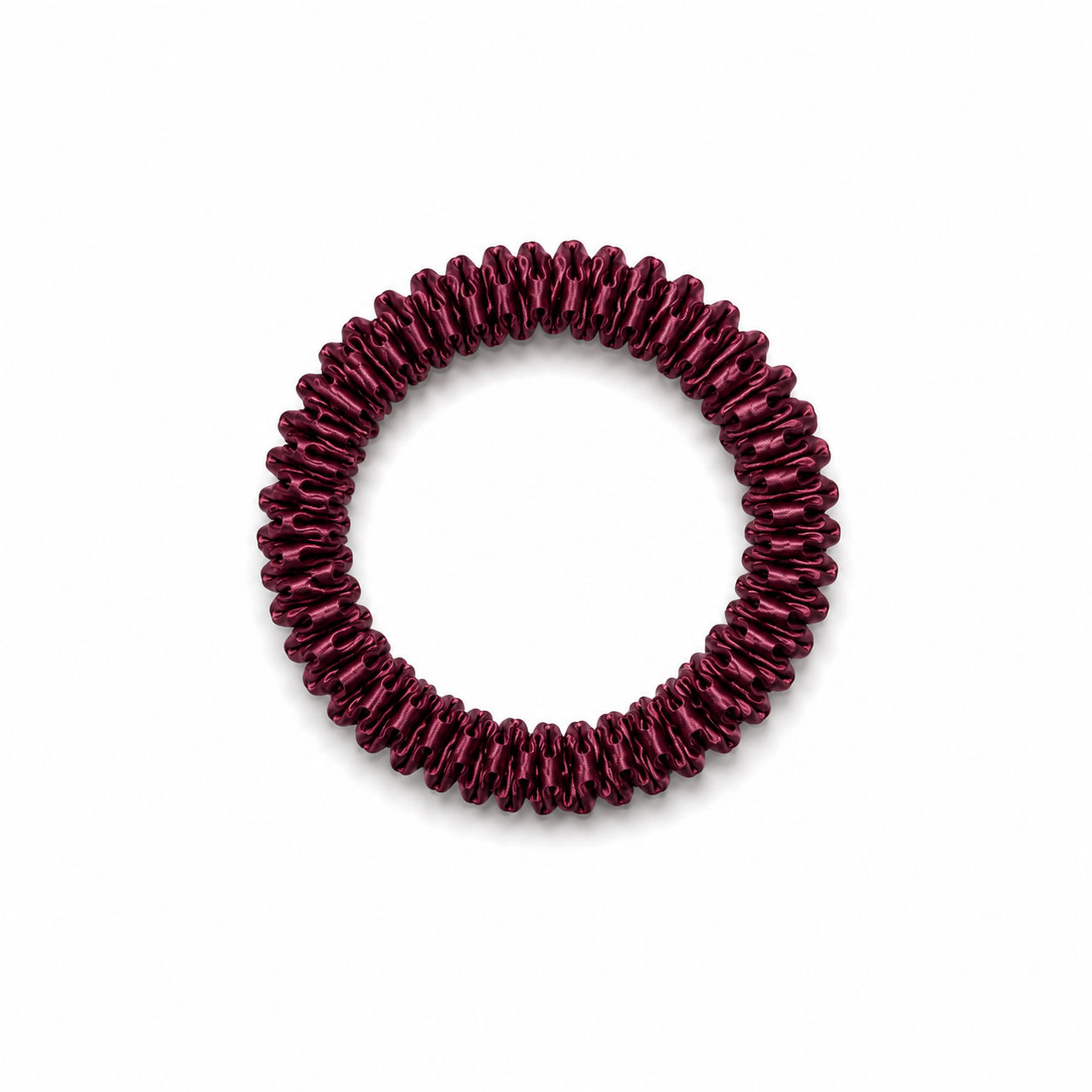 Bordeaux Silk Scrunchie