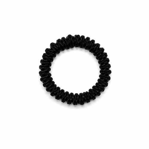 Black Silk Scrunchie