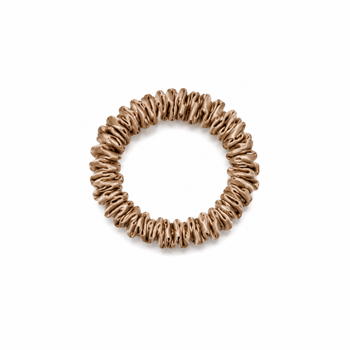 Caramel Silk Scrunchie