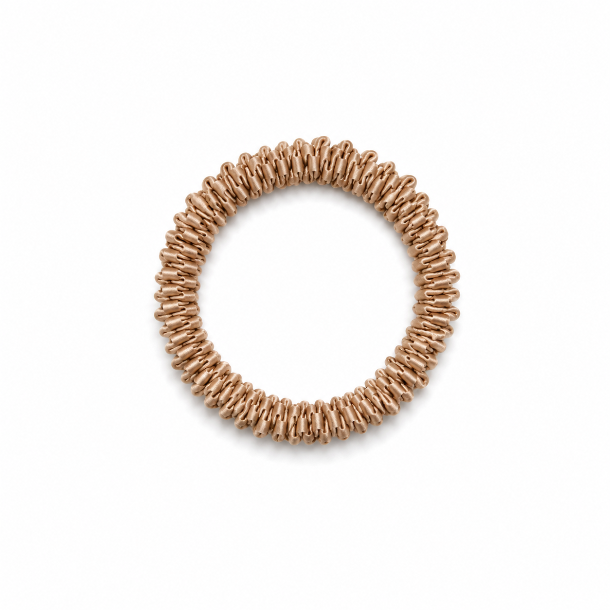 Caramel Silk Scrunchie